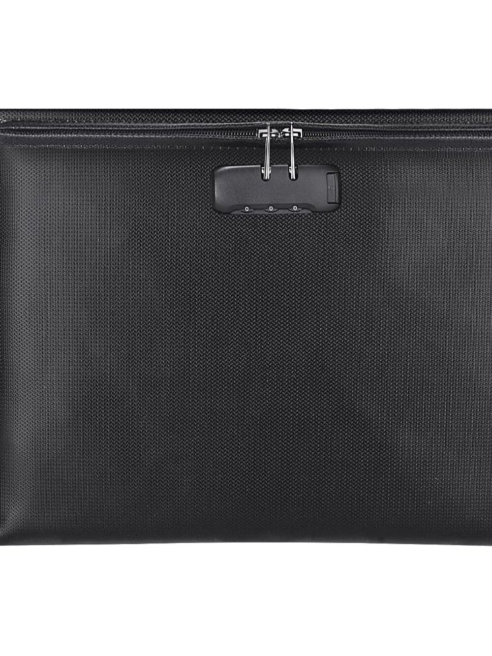 Fireproof Document Bag with Lock,Waterproof Money Pouch,14.3"x10.2"